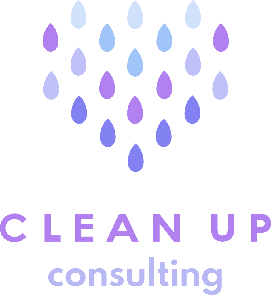 Clean Up Consulting logo violetti